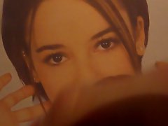 Tribute on Alizee's pretty face