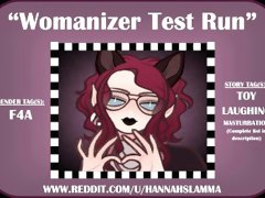 Womanizer Test Run