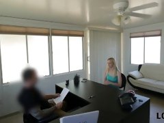 LOAN4K. Strip dancer cant pay rent so why comes to fuck loan agent